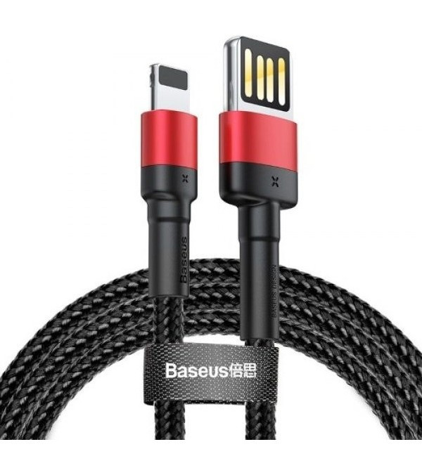 Кабель Baseus Cafule Cable special edition USB For iP 1.5A 1m Красный (CALKLF-G91)