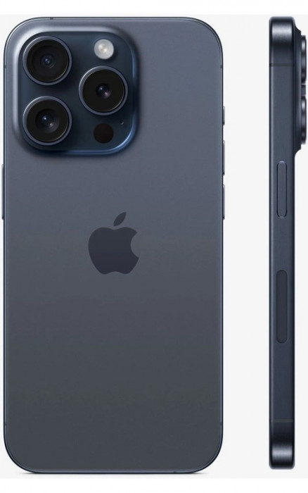 Смартфон Apple iPhone 15 Pro 512GB Синий (Blue Titanium) DualSim
