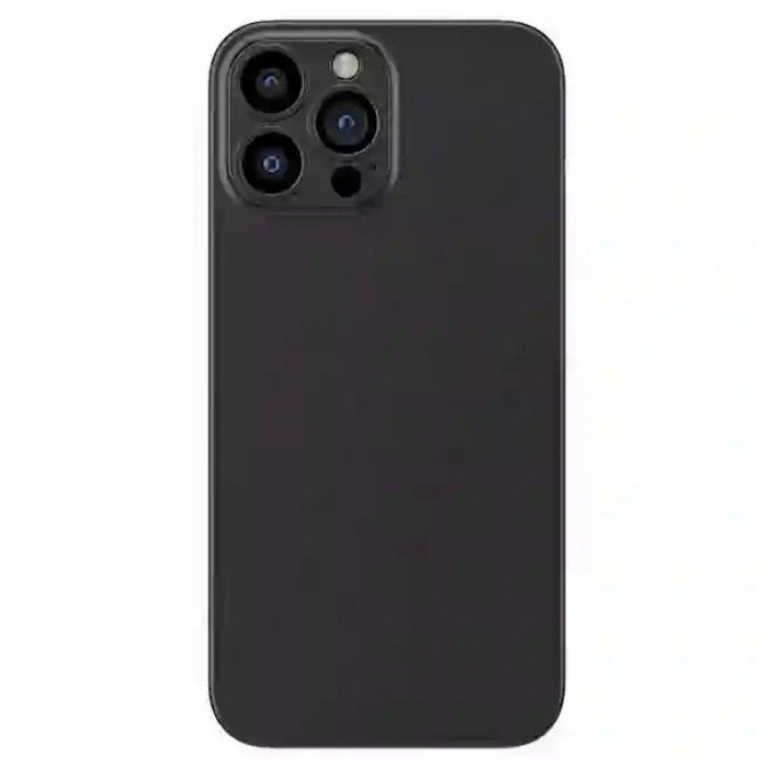 Чехол накладка Memumi Ultra Slim 0.3mm для iPhone 14 Pro Черный (Black)