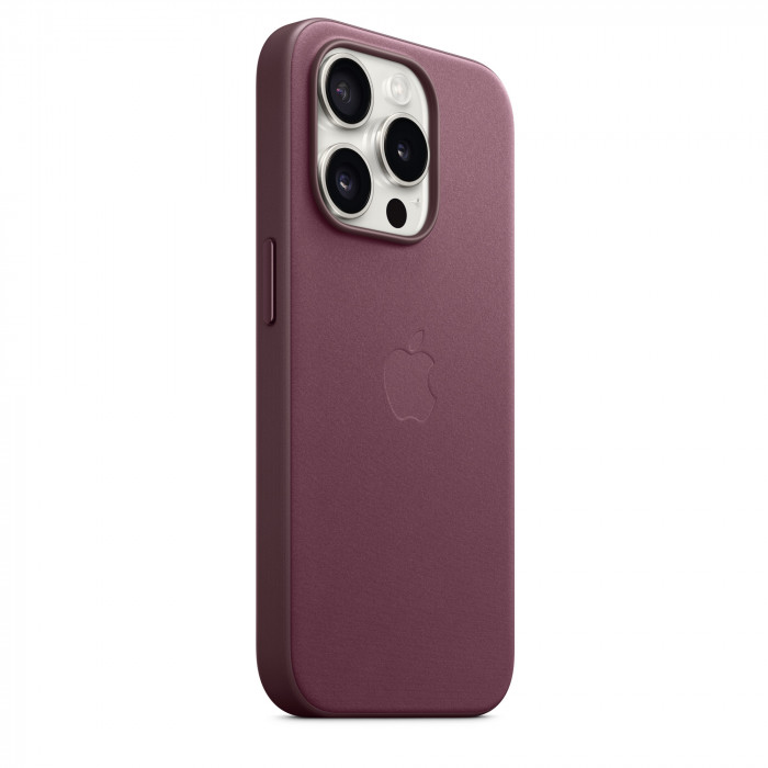 Чехол FineWoven Case MagSafe для iPhone 15 Pro Mulberry